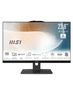 "MSI AIO MODERN AM242P 1M-1499ES. 23.8"" IPS LED FHD. UMA. SO-DIMM DDR5 16GB (8GB*2). 512GB. W11 PRO.NEGRO"