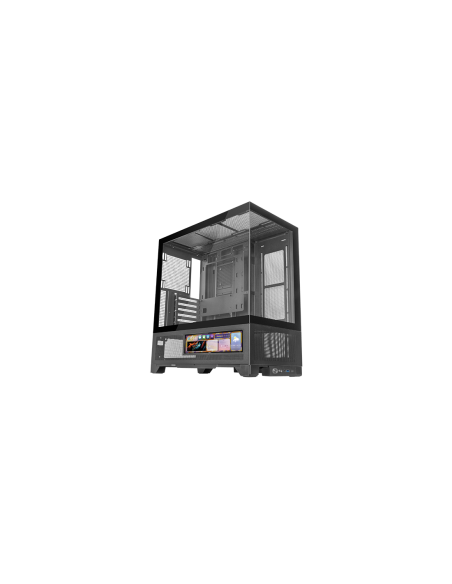 Mars Gaming MCLCDX carcasa de ordenador Midi Tower Negro