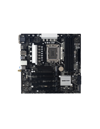 PB MICROATX BIOSTAR B760MXC PRO LGA1700 4xDDR5 2xM.2 USB-C PCIE 4.0 LAN 2.5G DP HDMI