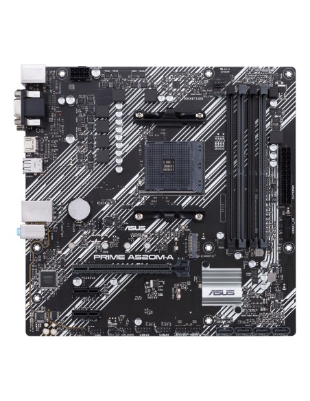 ASUS PRIME A520M-A II CSM AMD A520 Zócalo AM4 micro ATX