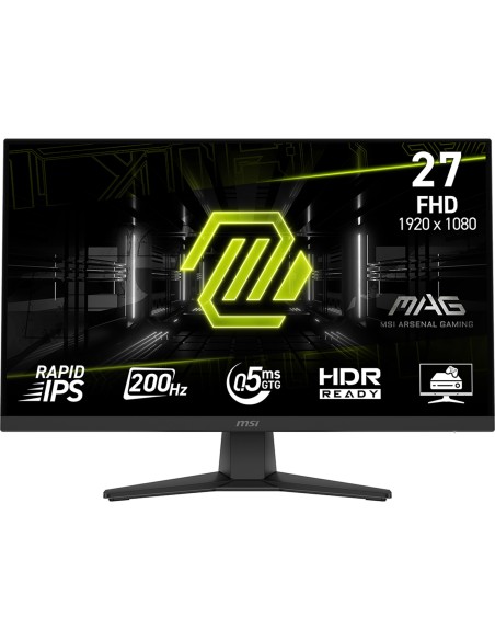 MSI MAG 272F pantalla para PC 68,6 cm (27") 1920 x 1080 Pixeles Full HD Negro