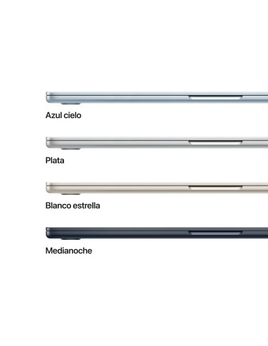 Apple MacBook Air 15" M5 chip 10‑core CPU 10‑core GPU, 16GB, 1TB SSD - Azul cielo