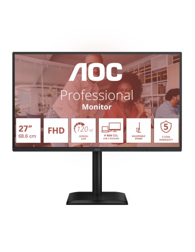 AOC 27E4CV pantalla para PC 68,6 cm (27") 1920 x 1080 Pixeles Full HD LED Negro