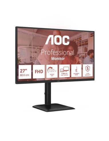 AOC 27E4CV pantalla para PC 68,6 cm (27") 1920 x 1080 Pixeles Full HD LED Negro