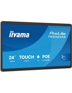 iiyama TW2424AS-B3P pantalla de señalización Panel plano interactivo 60,5 cm (23.8") Wifi 450 cd   m² Full HD Negro Pantalla