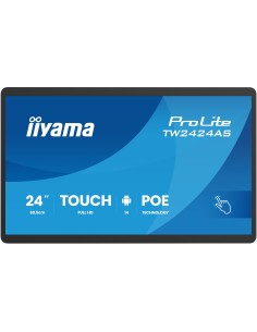 iiyama TW2424AS-B3P pantalla de señalización Panel plano interactivo 60,5 cm (23.8") Wifi 450 cd   m² Full HD Negro Pantalla 2