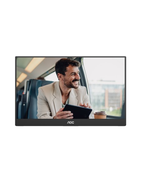 AOC 16T20E2 monitor o TV portátil Monitor portátil Negro 39,6 cm (15.6") LED 1920 x 1080 Pixeles