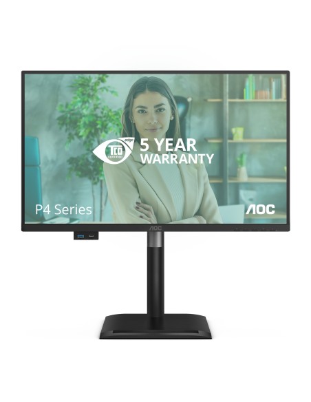 AOC 24P4CV pantalla para PC 60,5 cm (23.8") 1920 x 1080 Pixeles Full HD LED Negro