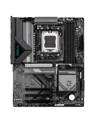 GIGABYTE B650E EAGLE WIFI6E Placa Base - Procesadores AMD Ryzen 9000 Series, VRM de 8+2+2 fases, hasta 8200MHz DDR5 (O.C),