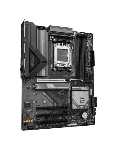GIGABYTE B650E EAGLE WIFI6E Placa Base - Procesadores AMD Ryzen 9000 Series, VRM de 8+2+2 fases, hasta 8200MHz DDR5 (O.C),