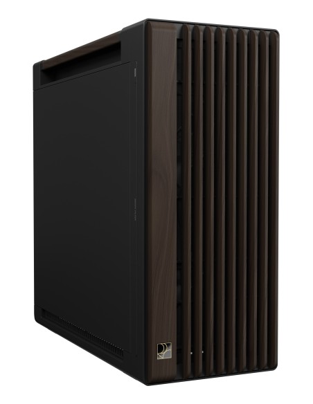 ASUS ProArt PA602 Wood Edition Modern Black - Metal Panel Midi Tower Negro, Madera