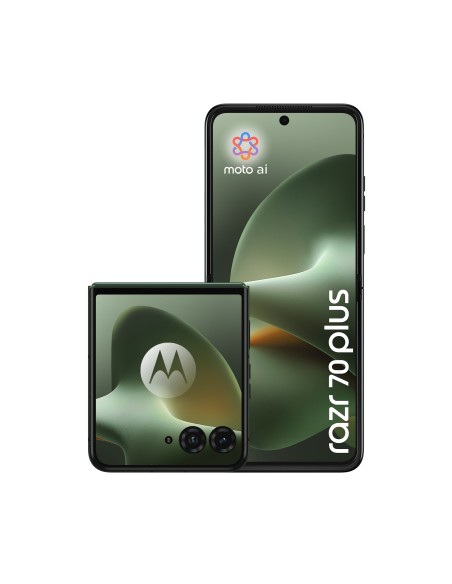 Motorola razr 70 plus 17,5 cm (6.9") SIM doble Android 16.0 5G USB Tipo C 12 GB 512 GB 4500 mAh Verde oscuro