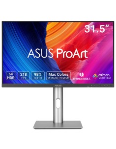 ASUS ProArt PA32QCV pantalla para PC 80 cm (31.5") 6016 x 3384 Pixeles 6K Ultra HD LCD Plata