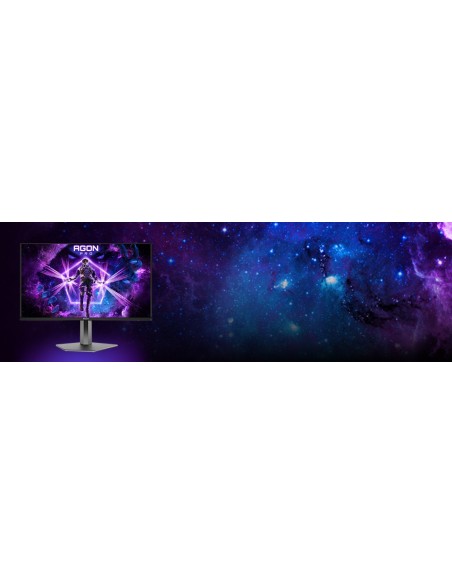 AOC AGON PRO AG326UZD2 pantalla para PC 80 cm (31.5") 3840 x 2160 Pixeles 4K Ultra HD OLED Negro