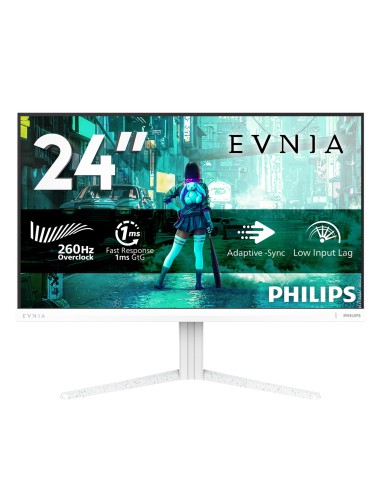 Philips Evnia 3000 24M2N3201P 00 pantalla para PC 60,5 cm (23.8") 1920 x 1080 Pixeles Full HD LCD Blanco