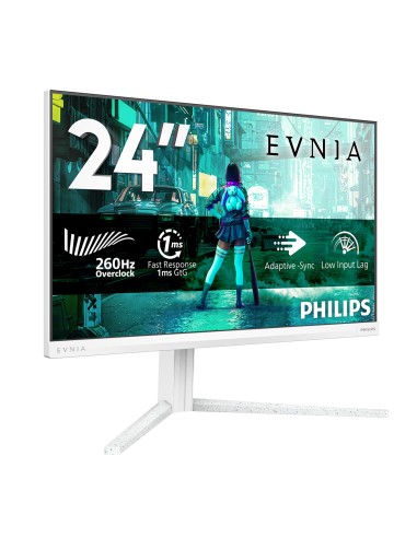 Philips Evnia 3000 24M2N3201P 00 pantalla para PC 60,5 cm (23.8") 1920 x 1080 Pixeles Full HD LCD Blanco