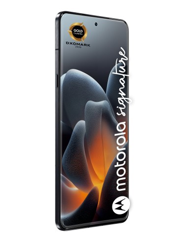 Motorola signature 17,2 cm (6.78") SIM doble Android 16.0 5G USB Tipo C 12 GB 256 GB 5200 mAh Azul oscuro
