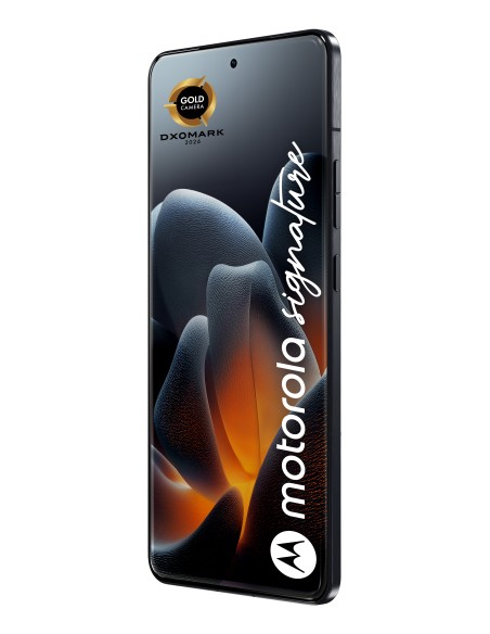 Motorola signature 17,2 cm (6.78") SIM doble Android 16.0 5G USB Tipo C 12 GB 256 GB 5200 mAh Azul oscuro