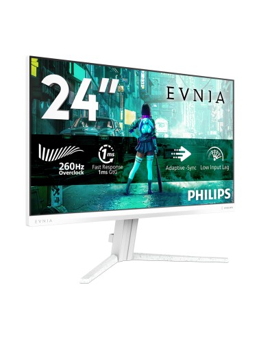 Philips Evnia 3000 24M2N3201PL 00 pantalla para PC 60,5 cm (23.8") 1920 x 1080 Pixeles Full HD LCD Blanco