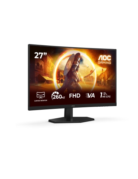 AOC G4 C27G42ZE pantalla para PC 68,6 cm (27") 1920 x 1080 Pixeles Full HD LCD Negro, Rojo