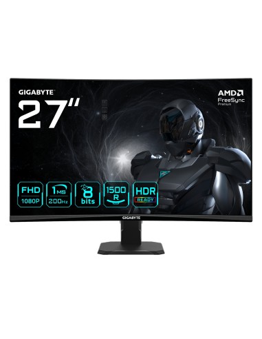 GIGABYTE GS27FCA Monitor gaming curvo 27" FHD