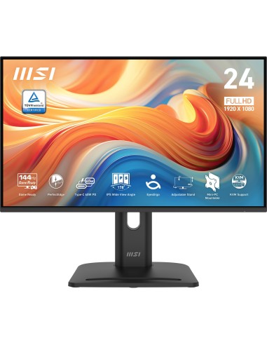 MSI Pro MP245PHG E14 pantalla para PC 60,5 cm (23.8") 1920 x 1080 Pixeles Full HD LCD Negro