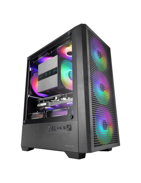 Mars Gaming MCVECTOR carcasa de ordenador Mini Tower Negro