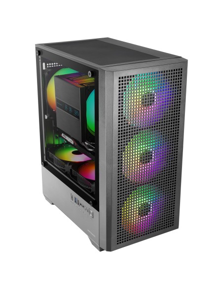 Mars Gaming MCVECTOR carcasa de ordenador Mini Tower Negro