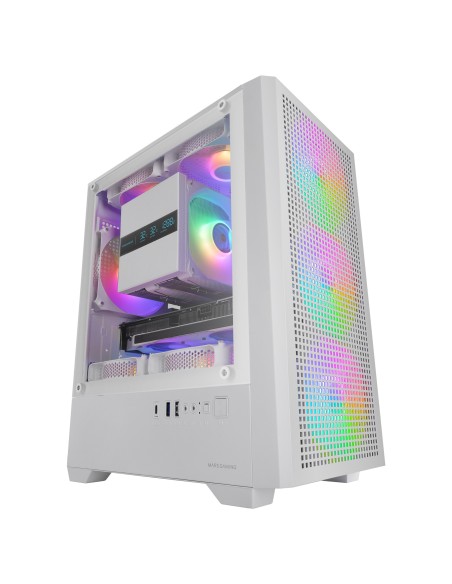 Mars Gaming MCVECTORW carcasa de ordenador Mini Tower Blanco