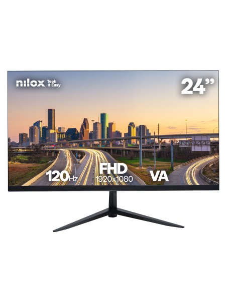 Nilox NXM24FHD1205 pantalla para PC 61 cm (24") 1920 x 1080 Pixeles Full HD LCD