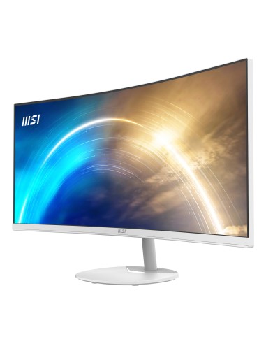 MSI Pro MP341CQW pantalla para PC 86,4 cm (34") 3440 x 1440 Pixeles UltraWide Quad HD Blanco