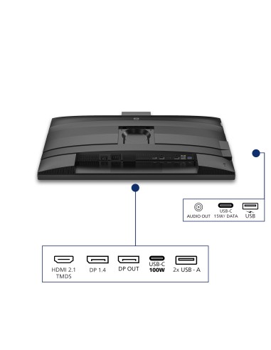 Philips 4000 series 27B2U4601H 00 pantalla para PC 68,6 cm (27") 2560 x 1440 Pixeles Quad HD LCD Negro