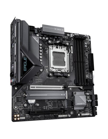 GIGABYTE B850M EAGLE WIFI6E Placa Base - Procesadores AMD Ryzen Serie 9000, VRM digital de 8+2+2 fases, hasta 8200MHz DDR5