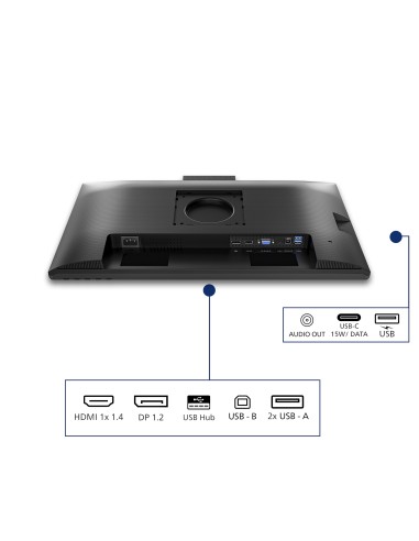 Philips 3000 series 24B2N3200JH 00 pantalla para PC 60,5 cm (23.8") 1920 x 1080 Pixeles Full HD LCD Negro