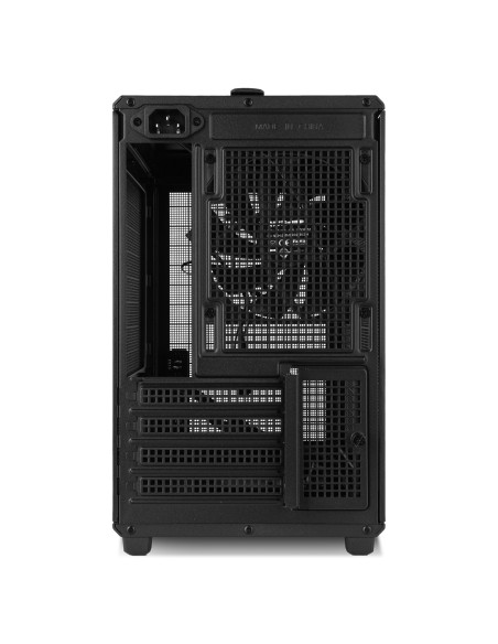 NOX Hummer Mini torre M-ATX portable mesh Ngr