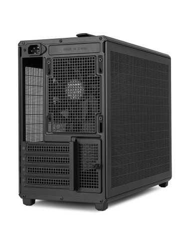 NOX Hummer Mini torre M-ATX portable mesh Ngr