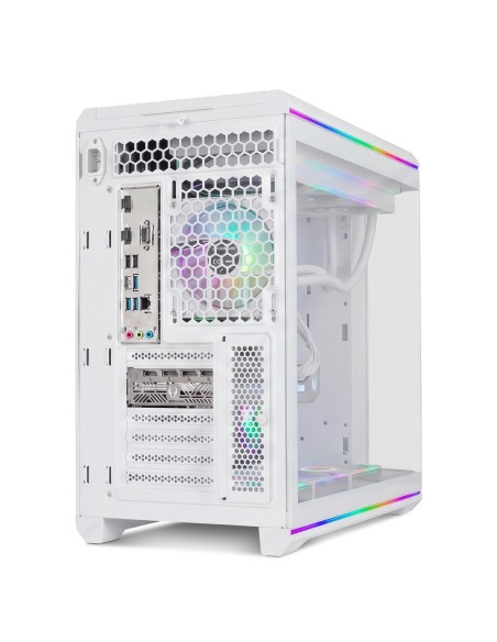 NOX Hummer Semitorre ATX cristal curvo ARGB Blnc