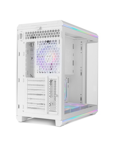 NOX Hummer Semitorre ATX cristal curvo ARGB Blnc