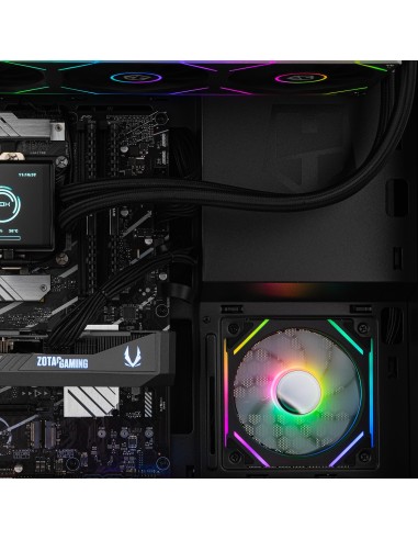 NOX Hummer Semitorre ATX cristal curvo ARGB Ngr