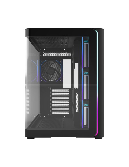 FSP M580-BP Plus Carcasa Midi Tower mITX, mATX Negro ARGB