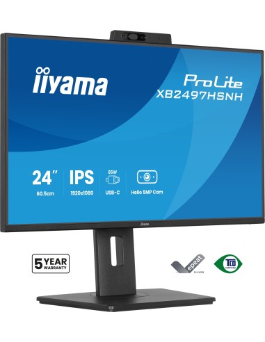 iiyama ProLite XB2497HSNH-B1 pantalla para PC 60,5 cm (23.8") 1920 x 1080 Pixeles Full HD LED Negro