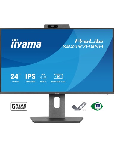 iiyama ProLite XB2497HSNH-B1 pantalla para PC 60,5 cm (23.8") 1920 x 1080 Pixeles Full HD LED Negro