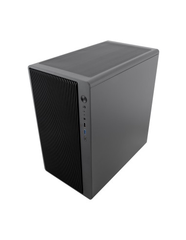 CoolBox GAMING CAJA MATX GM350 DARKFACE USB-C 3.2 GEN1 CRISTAL AHUMADO