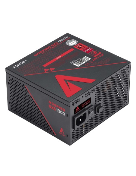 ABYSM Gaming Fuente de Alimentación MORPHEO GX5 ATX 3.1 1300W Black Cybenetics Platinum Full Modular