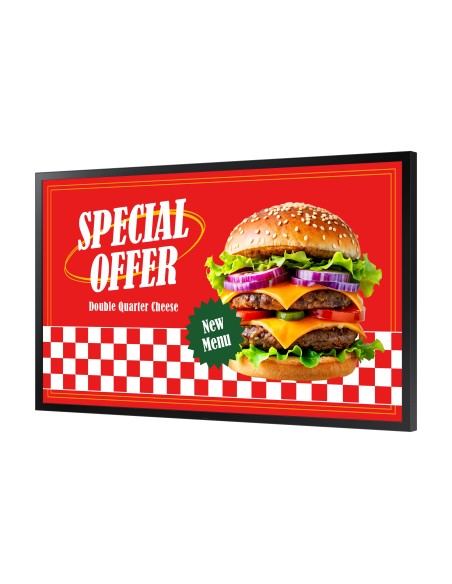 Samsung OH55DX Pantalla plana para señalización digital 139,7 cm (55") LCD Wifi 3500 cd   m² Full HD Negro Tizen 24 7