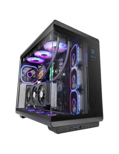 Mars Gaming MCREVMAX carcasa de ordenador Midi Tower Negro