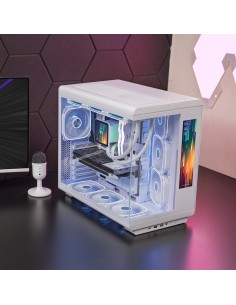 Mars Gaming MCREVMAXW carcasa de ordenador Midi Tower Blanco 2
