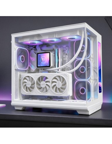 Mars Gaming MCREVMAXW carcasa de ordenador Midi Tower Blanco