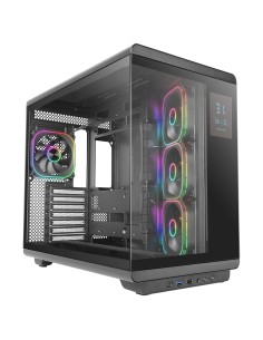Mars Gaming MCREVPRO carcasa de ordenador Midi Tower Negro
