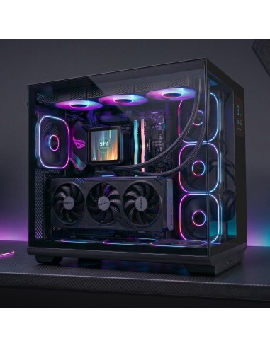 Mars Gaming MCREVPRO carcasa de ordenador Midi Tower Negro
